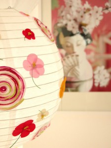 Lampionnen met een decoratie naar keuze