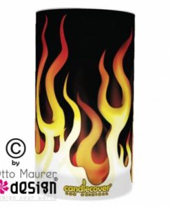Alternative view of Candlecover Tattoo Flames
