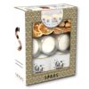 let it snow giftset kaarsen kerst