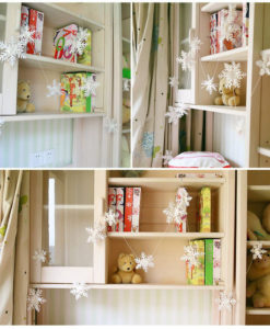 Alternative view of 3D Sneeuwvlokken slinger