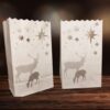 Candlebag Hert met sterren productfoto
