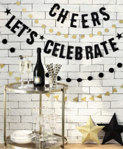 gouden sterren decoratiepakket