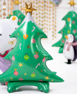 staande folieballon kerstboom