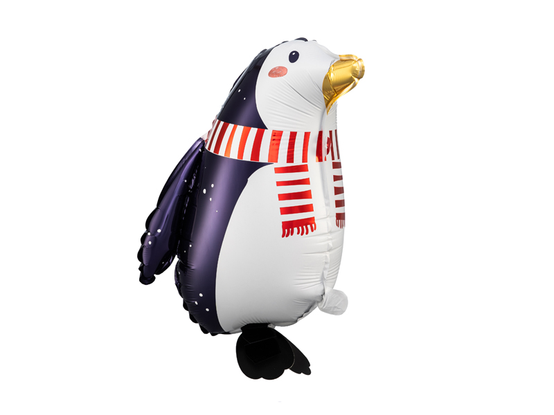 Kerst Folieballon Pinguïn – 29 x 42 cm