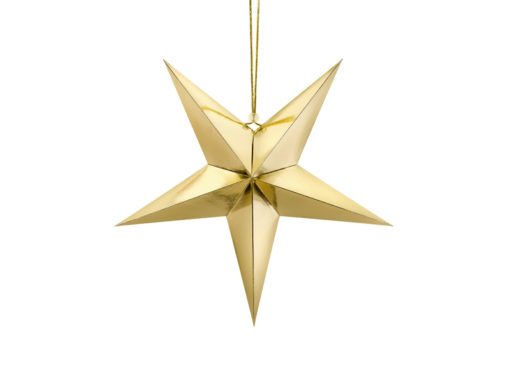 Gouden ster van 45 sm