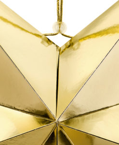 deatil gouden ster 70 cm