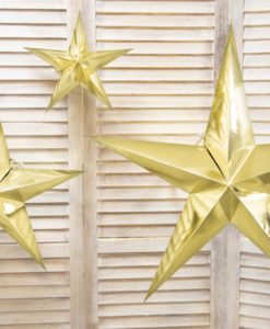 gouden ster 70 cm