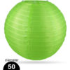 Groene Nylon lampion 50cm weerbestendige lampionnen voor buiten