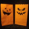 2 x 5 halloween candlebags