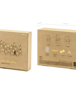 Advent kalender huisjes verpakking