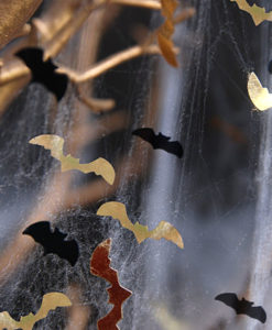 vleermuis confetti Halloween