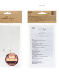 just married candlebags verpakking