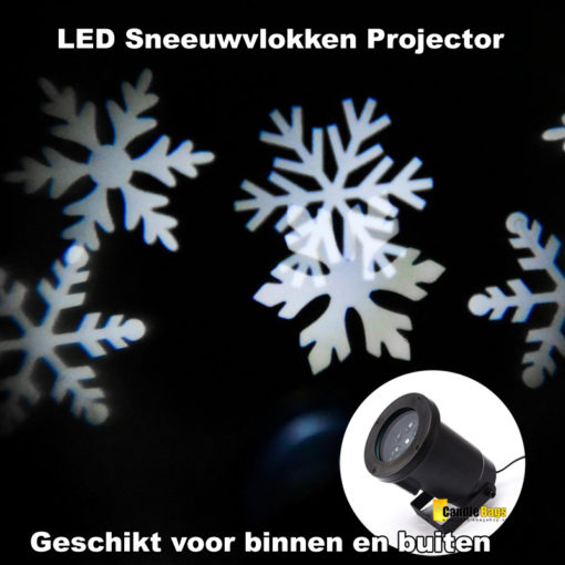 Kerstverlichting LED sneeuwvlokken projector