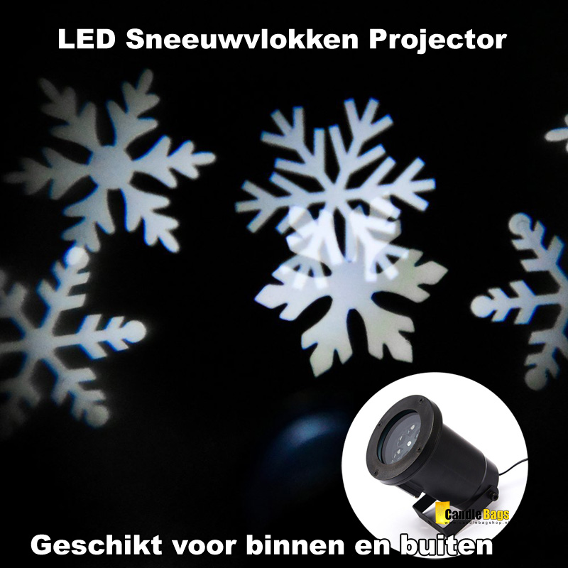 Asser Schandelijk Geloofsbelijdenis Kerstverlichting LED Sneeuwvlokken projector Uniek en Origineel