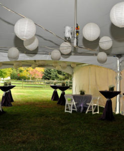 Alternative view of Witte lampion Ø 80 cm