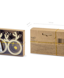 verpakking servetringen rendier