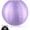 Paarse Nylon lampion 35cm weerbestendige lampionnen voor buiten