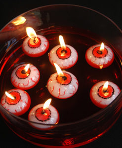 drijvende oogbal kaarsen