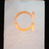 candlebag met letter a