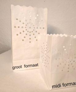 candlebag groot en midi formaat