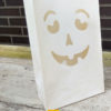 neutraal gekleurde Halloween candlebag