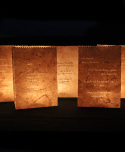 candle bag winter gedichten giftset