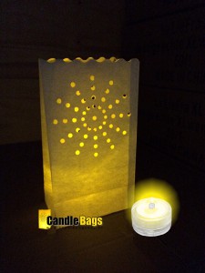 mooi warm licht met LED gel