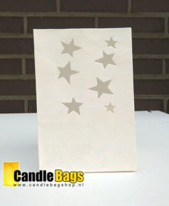candle bag met sterren