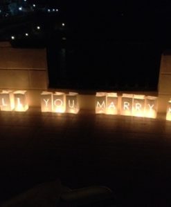 wil je met me trouwen candlebags