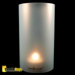candlecover-UNI-LIGHT-BLUE