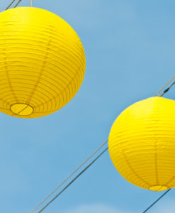 Alternative view of Lampion Geel Ø 20 cm