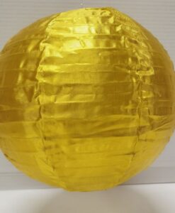gouden nylon lampion voor binnen en buiten van 35cm