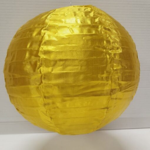 gouden nylon lampion voor binnen en buiten van 50cm