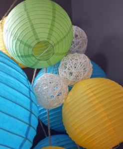 Alternative view of Lampion pistache groen Ø 35 cm