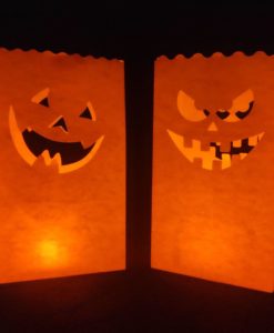 Halloween Candle Bag met verlichting