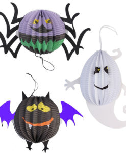 Halloween lampion set van 3 Candlebagshop.nl