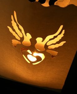 Alternative view of Candlebag  Duif en Hart 10 stuks