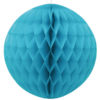 blauwe honeycomb bal