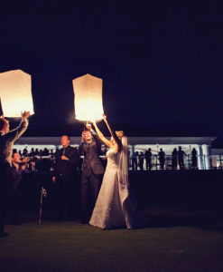 oplaten wensballonnen huwelijk
