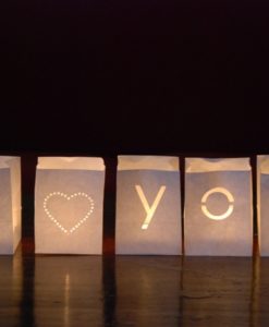 candle bags i love you