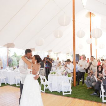 huwelijk witte lampionnen