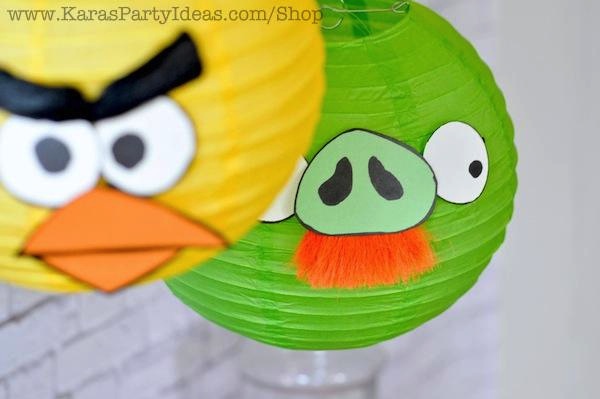 angry bird lampionnen