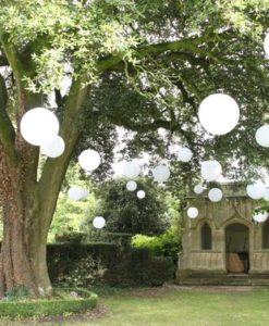 nylon lampionnen buiten