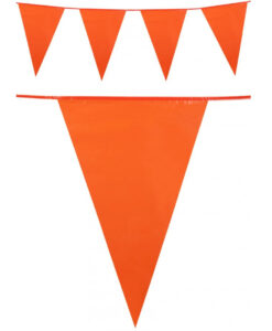 oranje vlaggetjes 10 meter