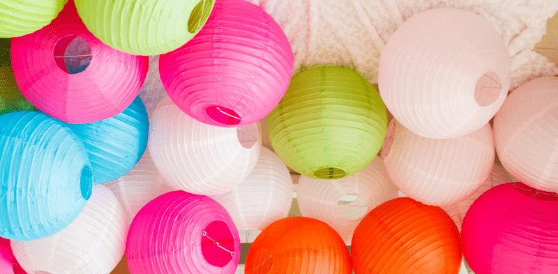 papieren lampion