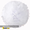 witte pompon van 50cm