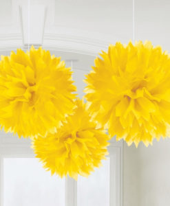 Alternative view of Pompon geel 20 cm