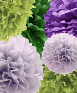 Alternative view of Pompon groen 20 cm