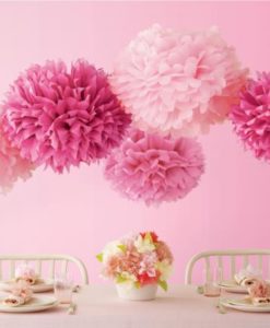 Alternative view of Pompon roze 20 cm