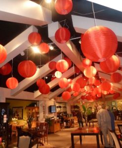 Alternative view of Lampion Rood Ø 35 cm